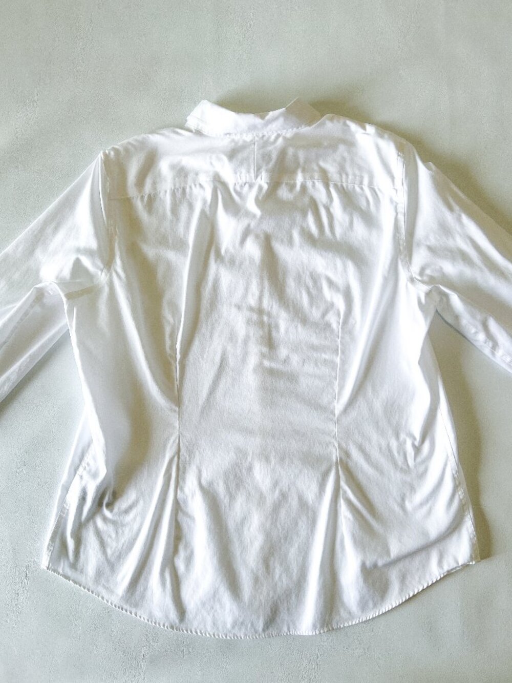 Lauren Ralph Lauren Fitted White Non-Iron Button Down Shirt Size Large - Picture 3 of 11
